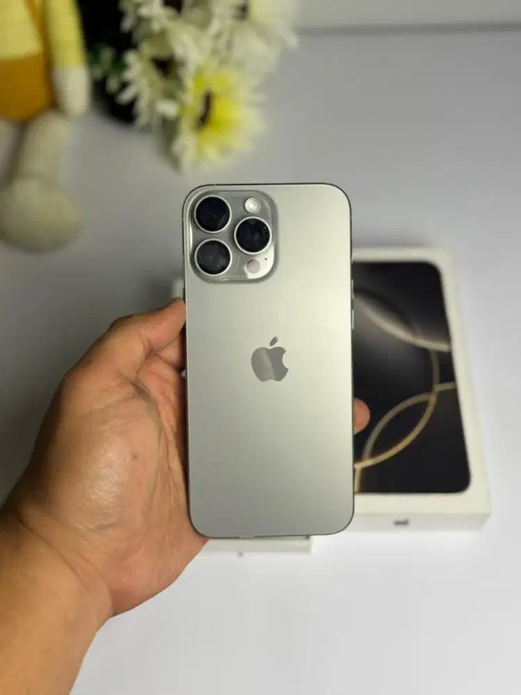 iPhone 16 Pro Max 256 GB Bea Cukai Fullset Original