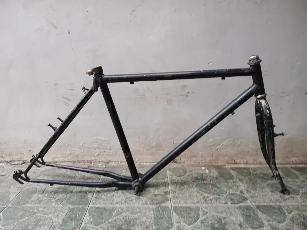 Frame sepeda model federalan. Size 19,5.  Aman center