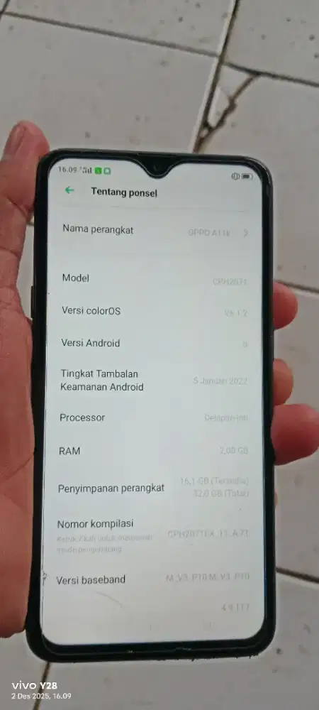 Opo  a11k   2/32 lecet pmkeyan ja