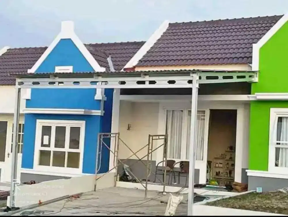 Kanopi galvalum atap spandek