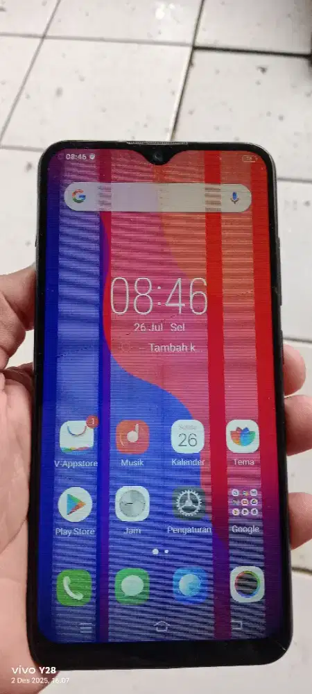 Vivo y91   2/32  mnus LCD layar bergaris2  normal smua