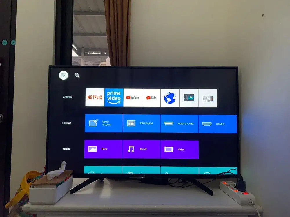 Sony Bravia 49” UHD 4K – Bisa Netflix/YouTube