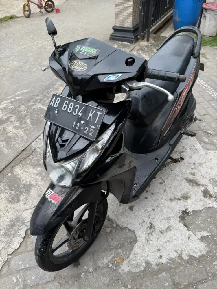 Honda beat injeksi THN 2012 plat AB Bantul