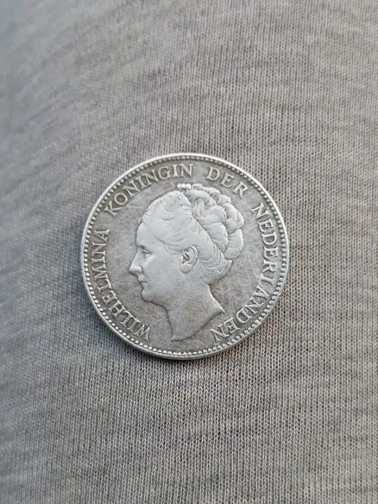 Koin wilhelmina nederlanden 1g