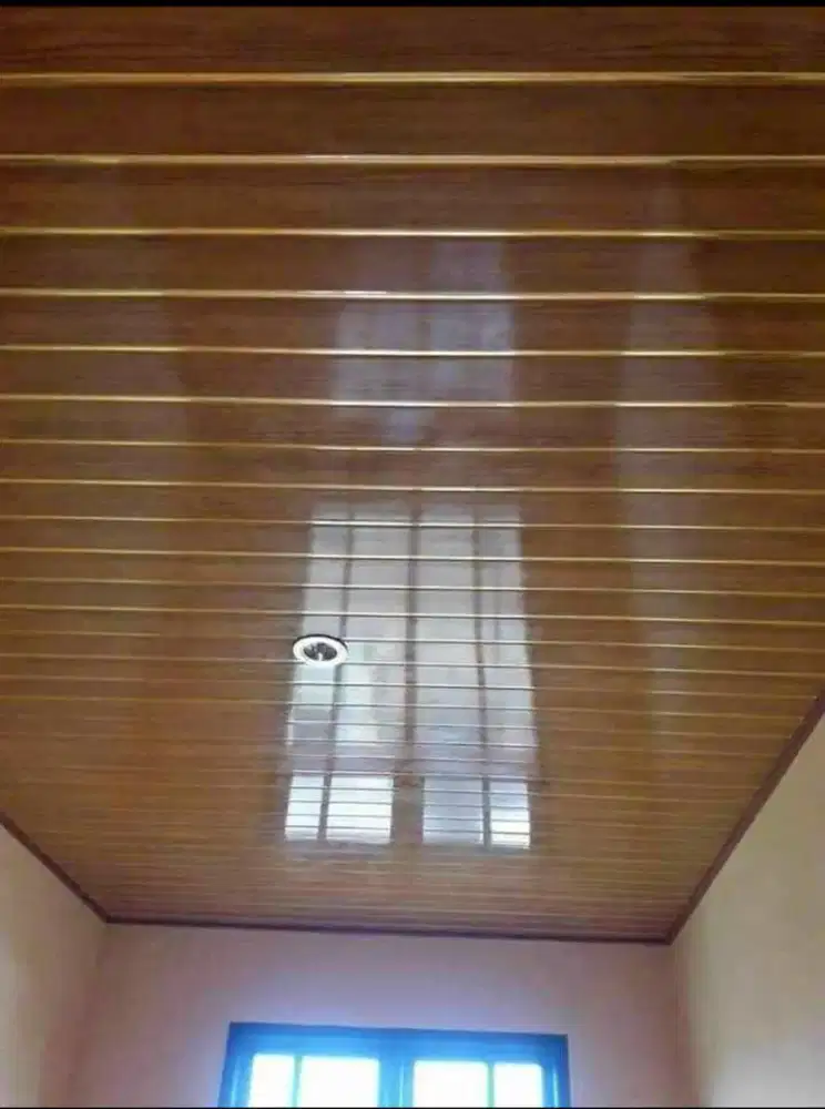 Plafon pvc model flat warna gloss