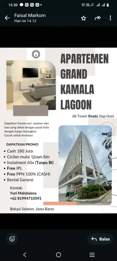 Apartemen Murah