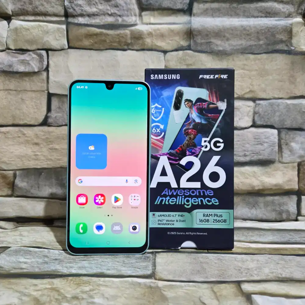 Samsung Galaxy A26 5G 8/256 Fulset segel mulus 95% Garansi panjang