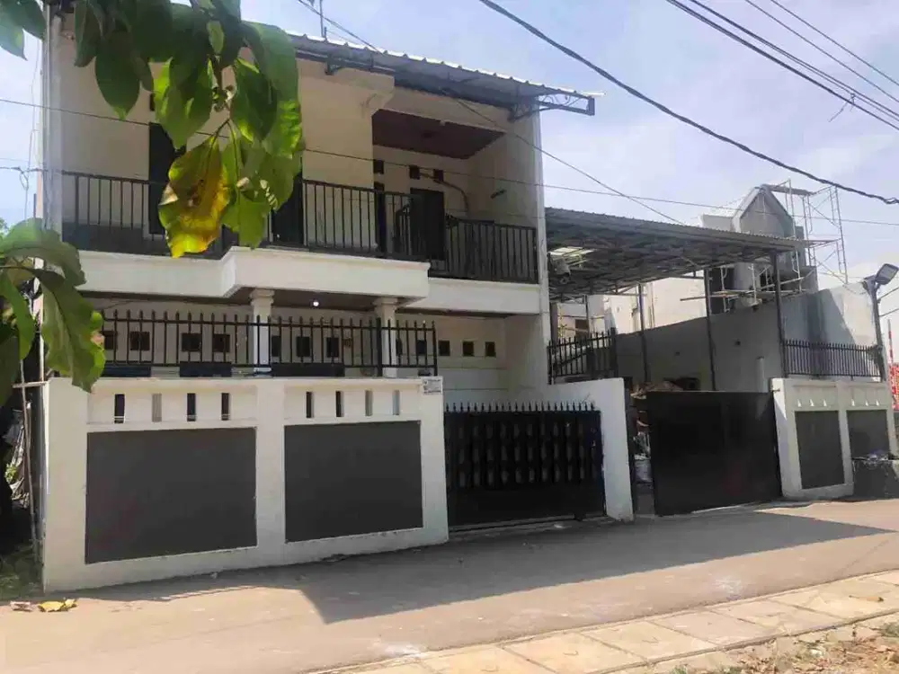 JUAL CEPAT BANGUNAN GUDANG DAN RUMAH DI HARJAMUKTI DEKAT LRT