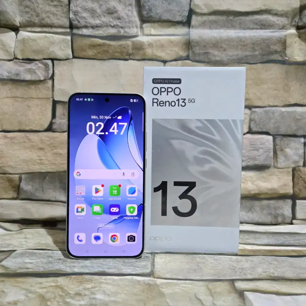 Oppo Reno 13 5G 12/256 Fulset segel mulus 98% Garansi panjang
