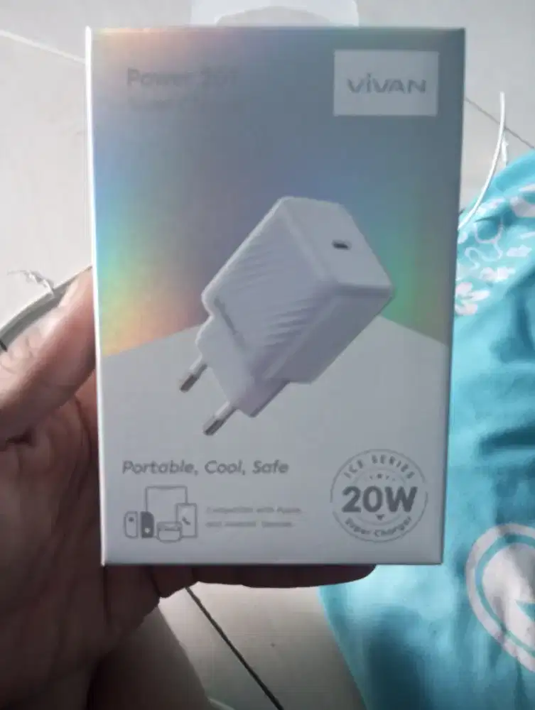 Kepala charger Vivan type c/iphone