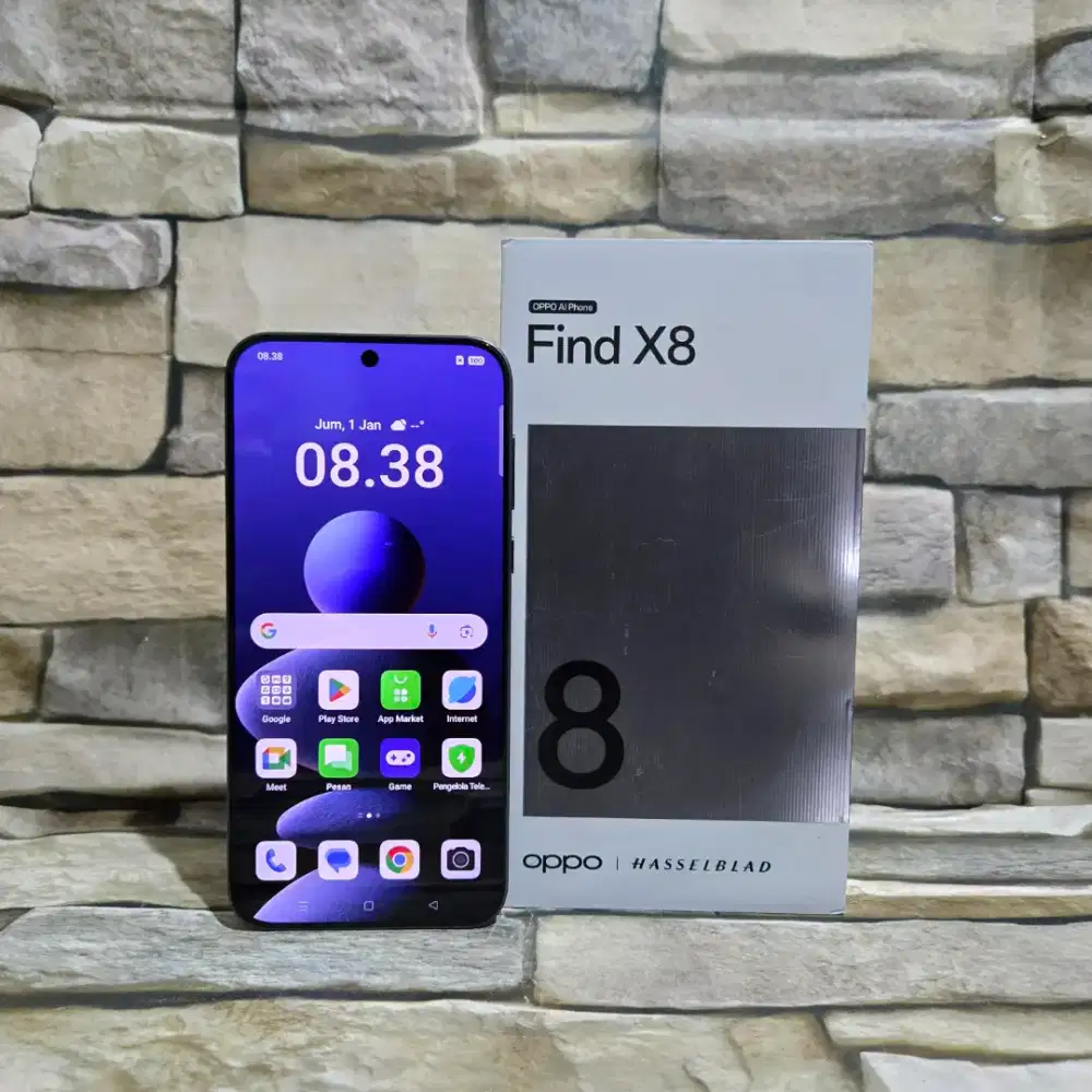Oppo Find X8 12/256 5G Black Fulset segel mulus 98%