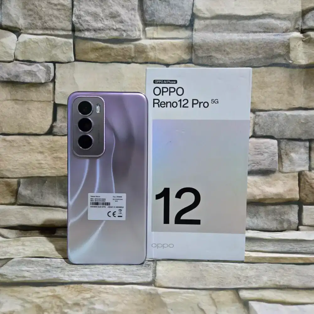 Oppo Reno 12 Pro 5G 12/512 Fulset segel mulus 98%