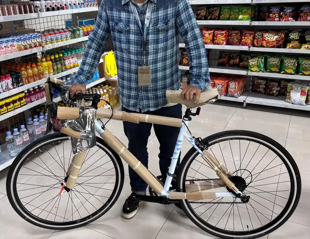 Polygon road bike strattos s2 baru