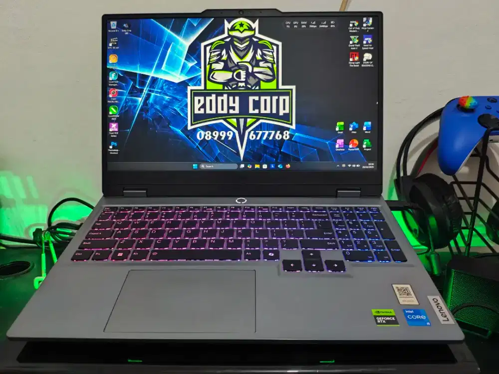 Laptop Log gaming, i5 gen 13, Rtx 3050 6gb, ssd 512 gen 4, ram ddr5