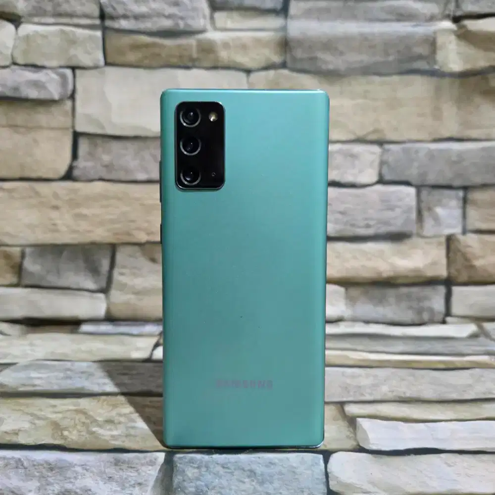 Samsung Galaxy Note 20 8/256 kelengkapan hp aja/batangan segel mulus