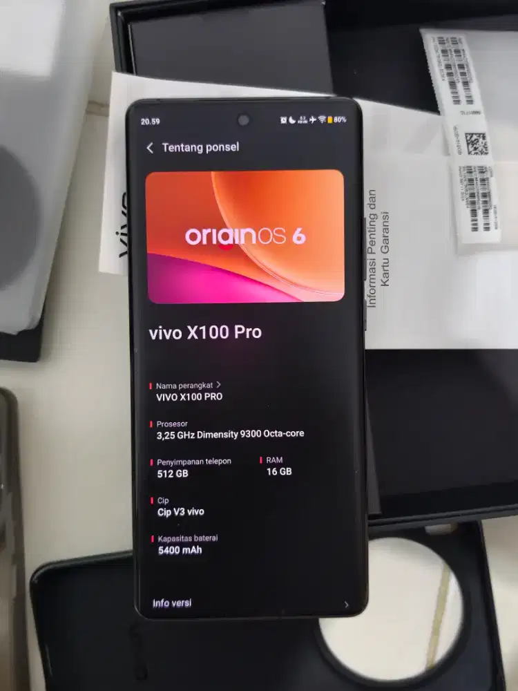 Vivo X100 Pro 16/512 Fullset