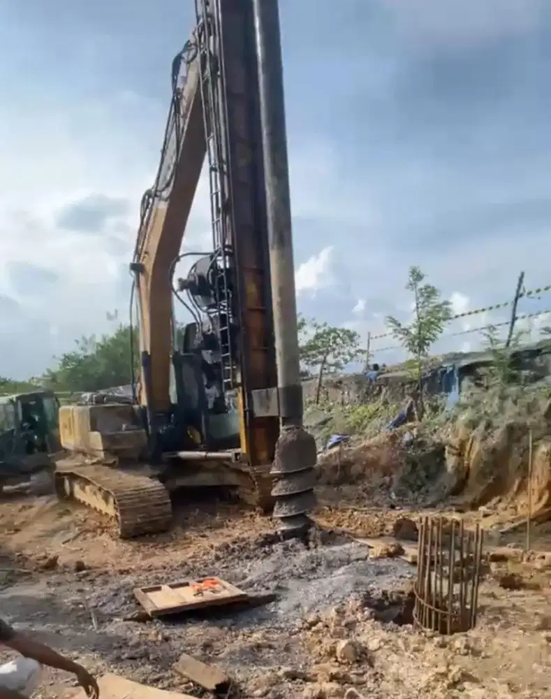 Jasa pengeboran pondasi  Bore pile
