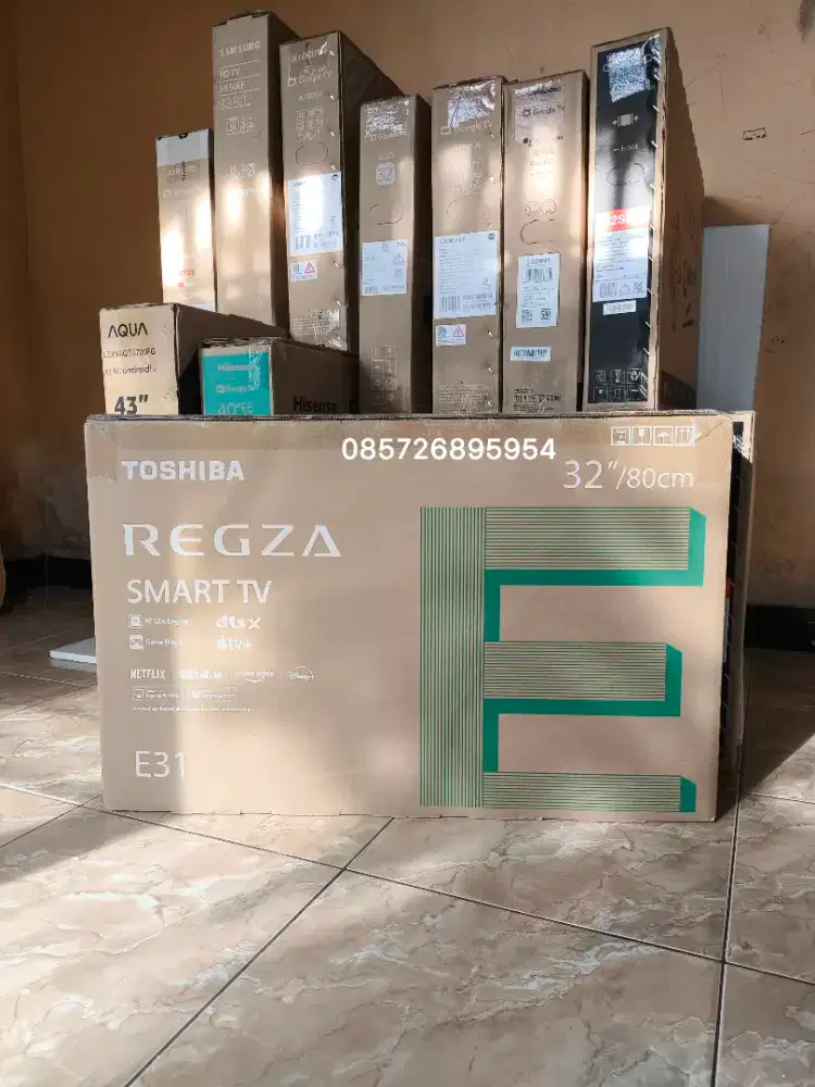(GRATIS ANTAR DAN PASANG) Toshiba Smart TV 32 inch tipe E31