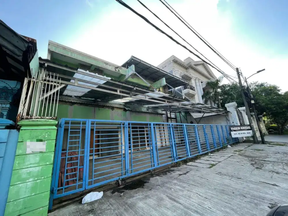 disewakan rumah komersil pinggir jalan raya kelapa nias raya kelapa gading jakarta utara