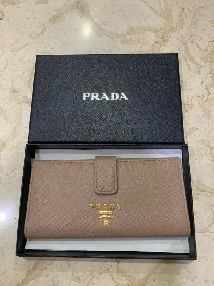 Leather Wallet Prada