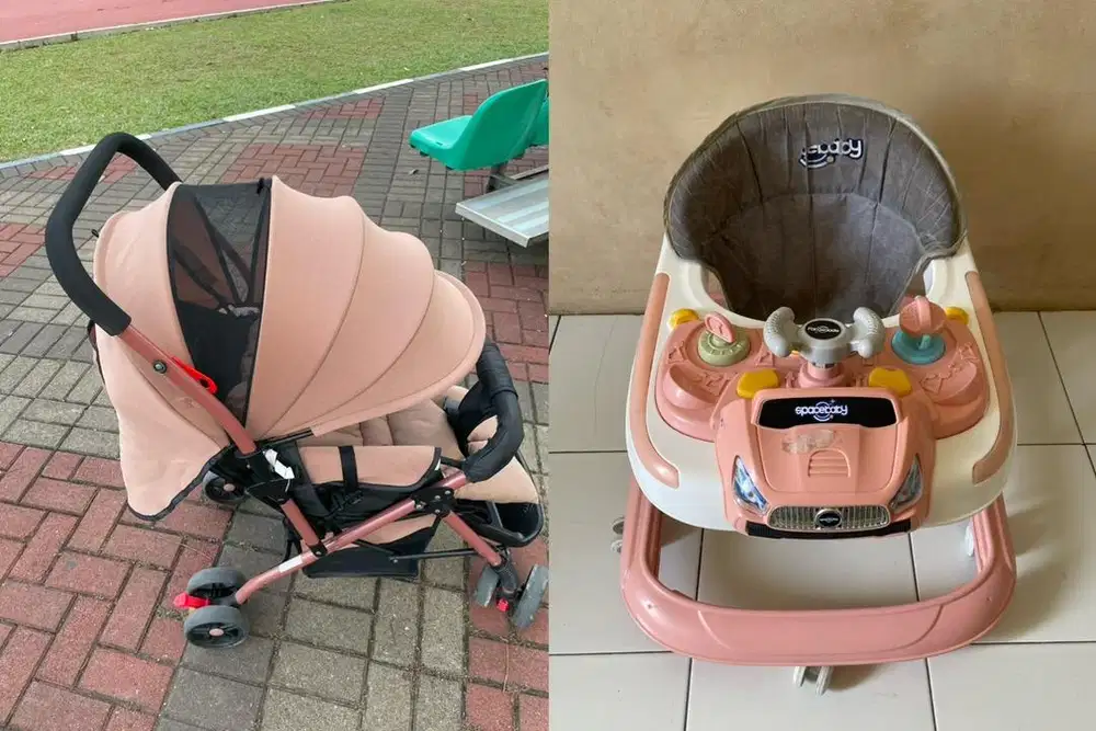 Stroller & baby walker