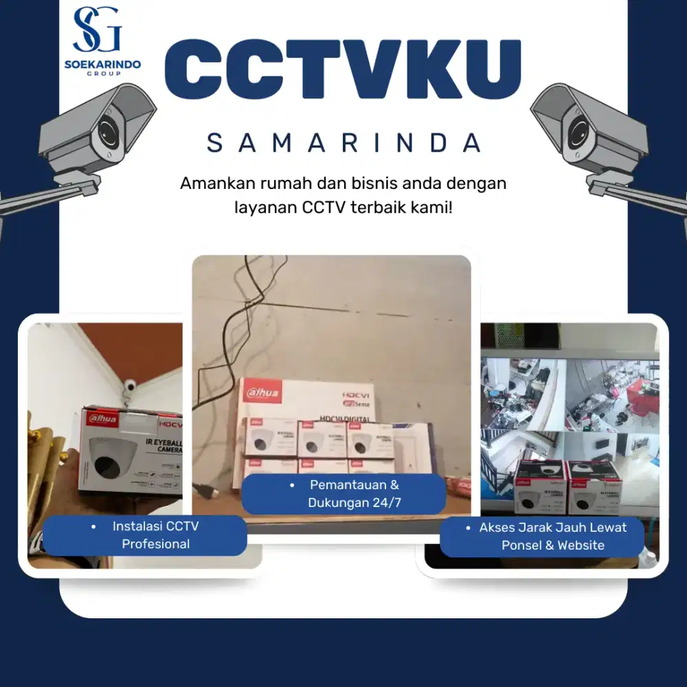 KAMERA CCTV DAHUA TERMURAH DI SAMARINDA