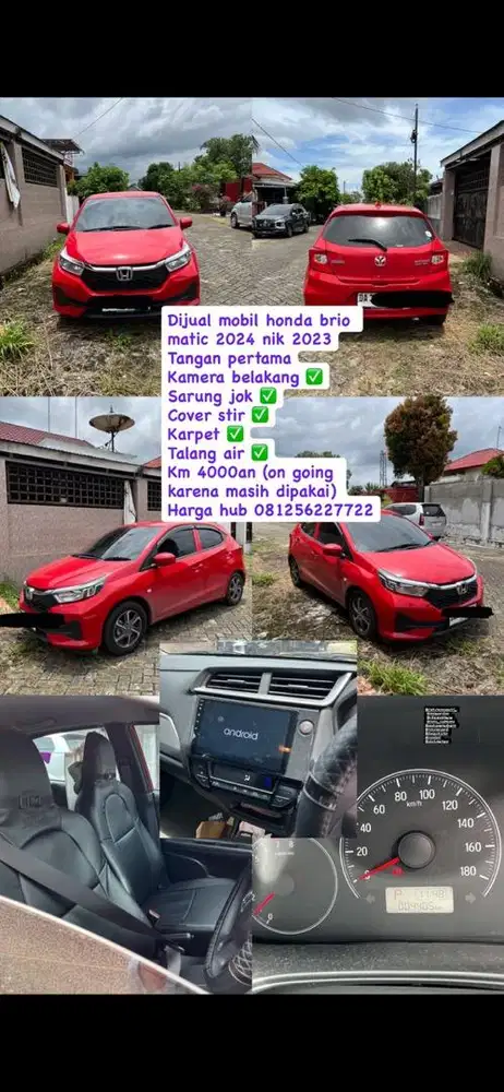 Dijual honda brio matic