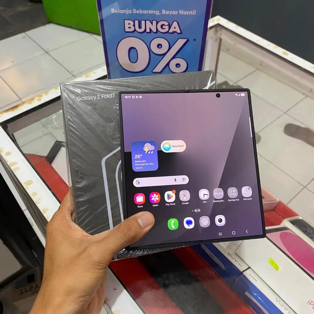 Samsung Z fold 7 12/512gb pemakaian 1minggu