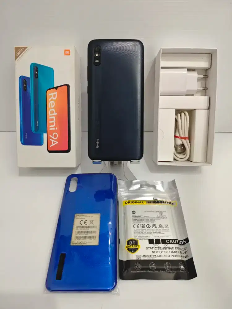 Xiaomi Redmi 9A 3/32 Gb Mulus Fullset Original Ex Resmi bs TT/BT