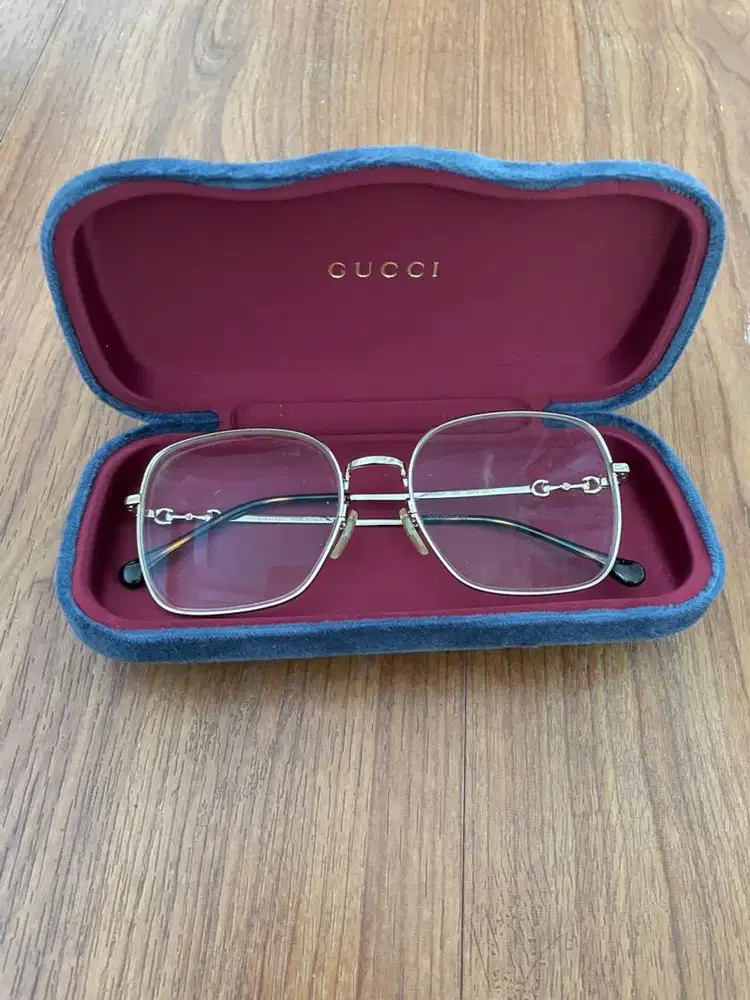 Authentic Gucci Glasses silver