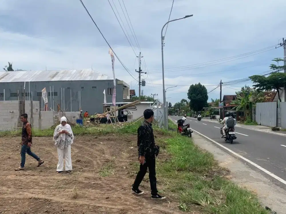 Jual Tanah Strategis Pandowoharjo SHM, 5 Menit PEMDA Sleman