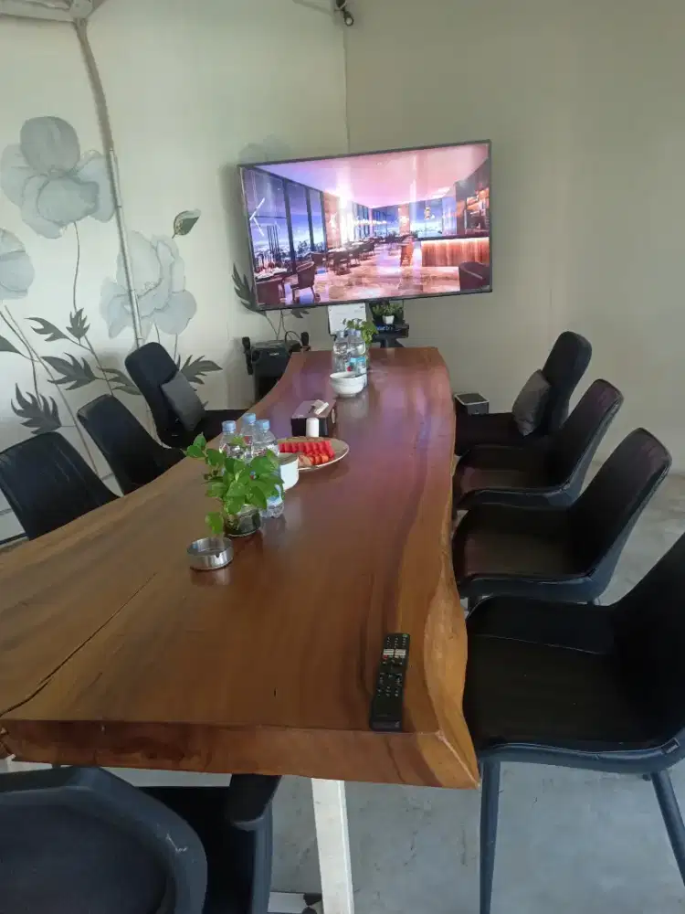 Meja makan/Meeting kantor panjang 3meter