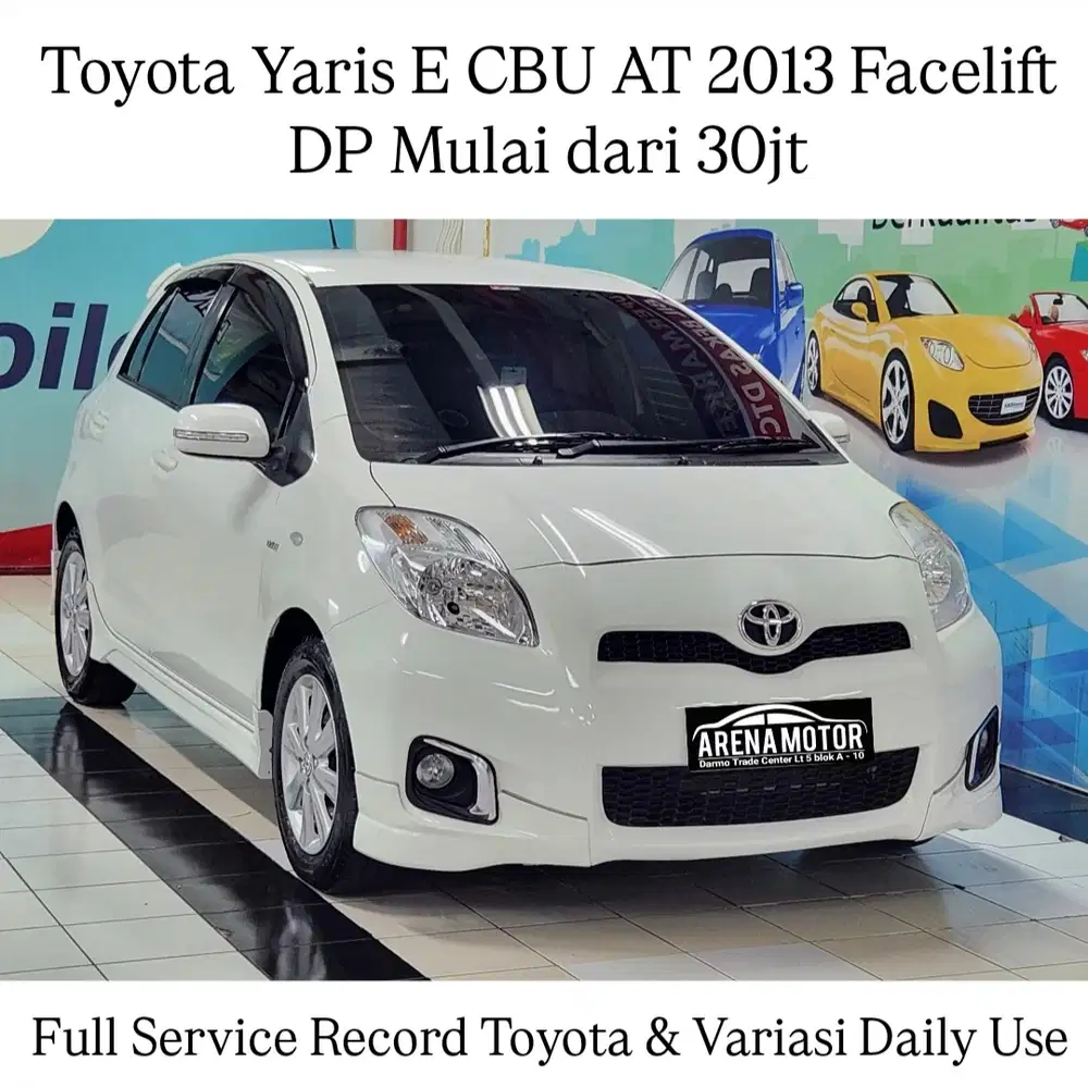 Toyota Yaris 2013 Bensin