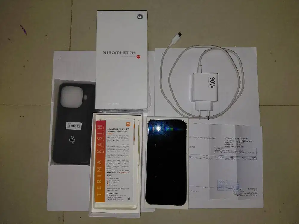 Dijual Xiaomi 15T Pro 5G ram 12 gb/rom 1 Tb Grey garansi resmi