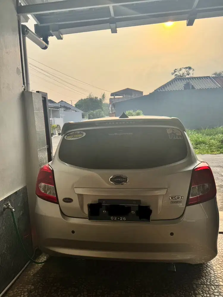 Jual / Dijual — Datsun GO+ 2016 Silver KM 48rb (Modif & Siap Pakai)