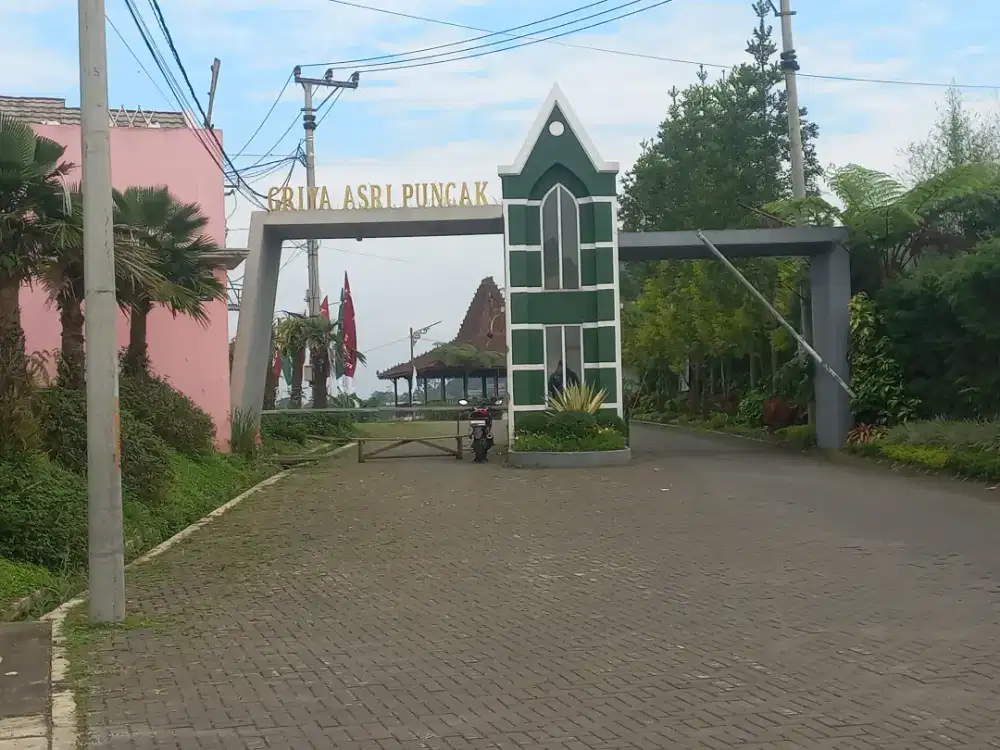 Promo Akhir Tahun Griya Asri Puncak, Hanya Boking 1 Juta