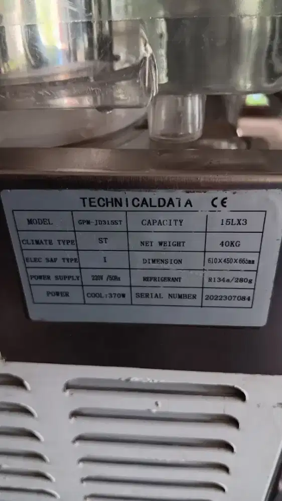 Juice dispencer 3 tank,preloved