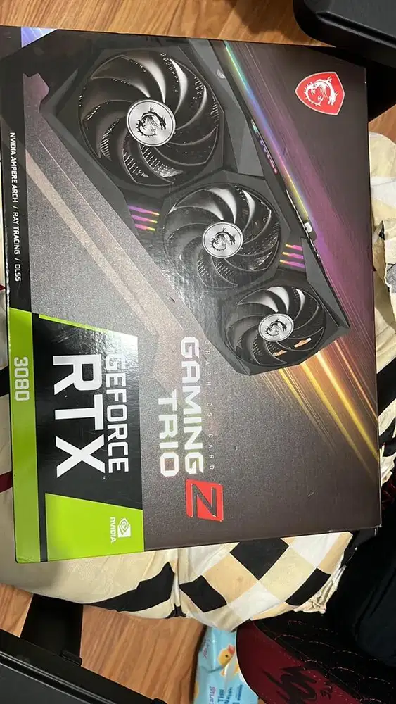 Di jual Vga RTX 3080 MSI GAMING Z TRIO 12 GB