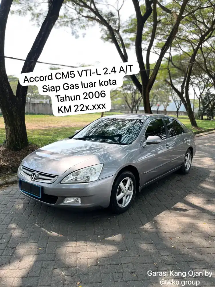 Honda Accord CM 5 2.4 VTI-L A/T Tahun 2006 PreFacelift