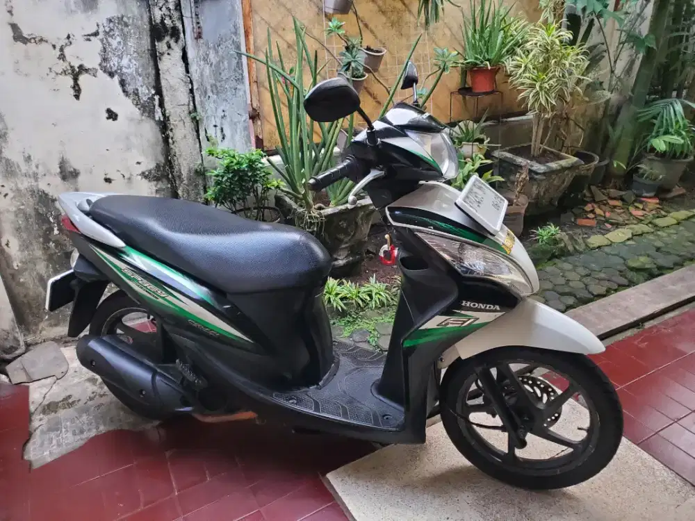 Honda Spacy Fi Putih 2014 Full orisinil YG Cari mtr bgs.