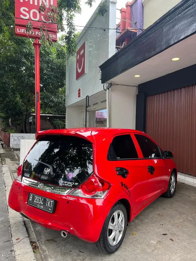 Honda Brio E 2016 antik kilometer rendah