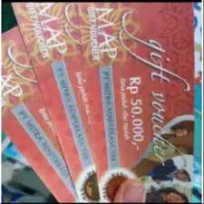 Voucher MAP dan Sodexo