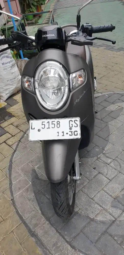 Scoopy Stylish th 2020 istimewa pjk 11-2026 plat 2030