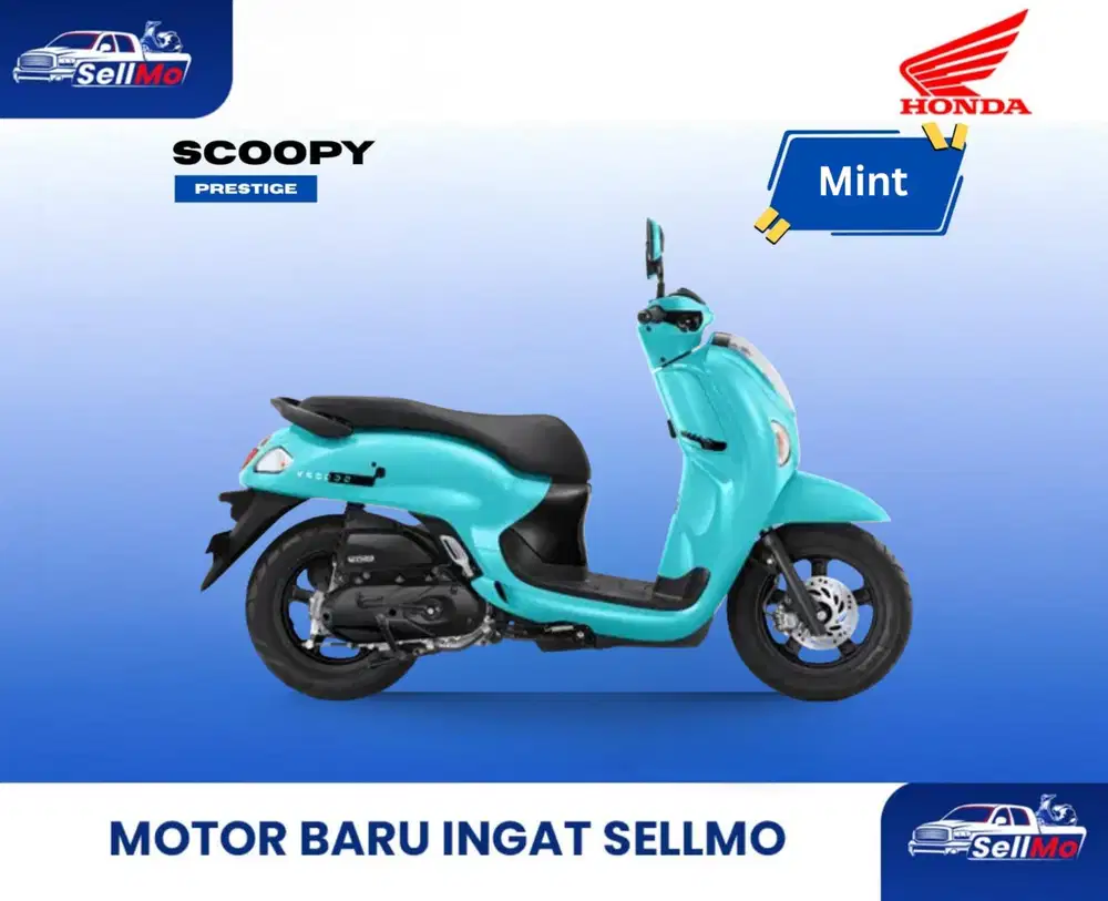 PROMO HONDA SCOOPY FASHION SCOOPY PRESTIGE DP MULAI 1 JT AN