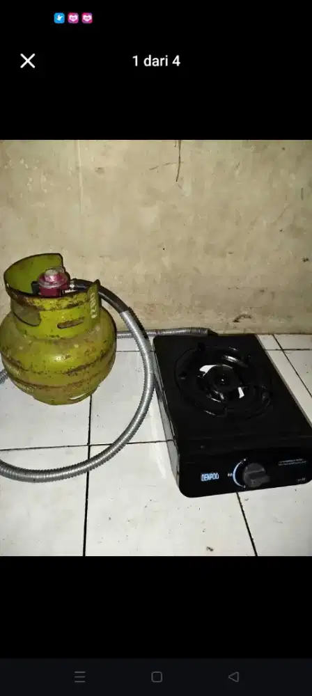 Kompor gas lengkap