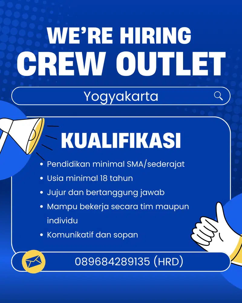 CREW OUTLET YOGYAKARTA