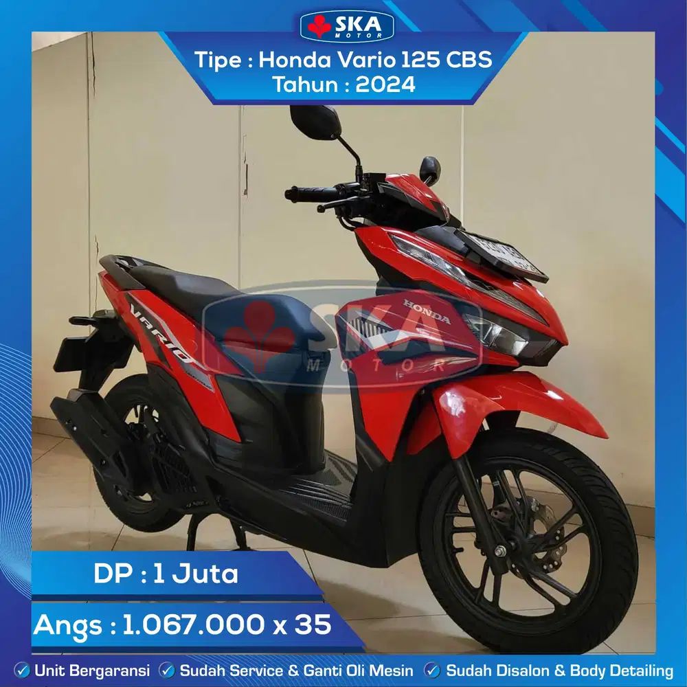 Honda Vario 125 CBS Tahun 2024