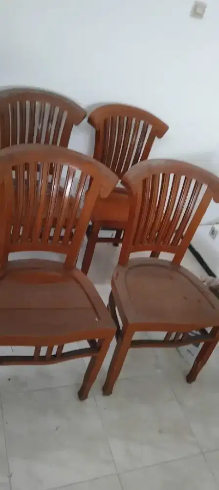 Kursi jati 4 pcs
