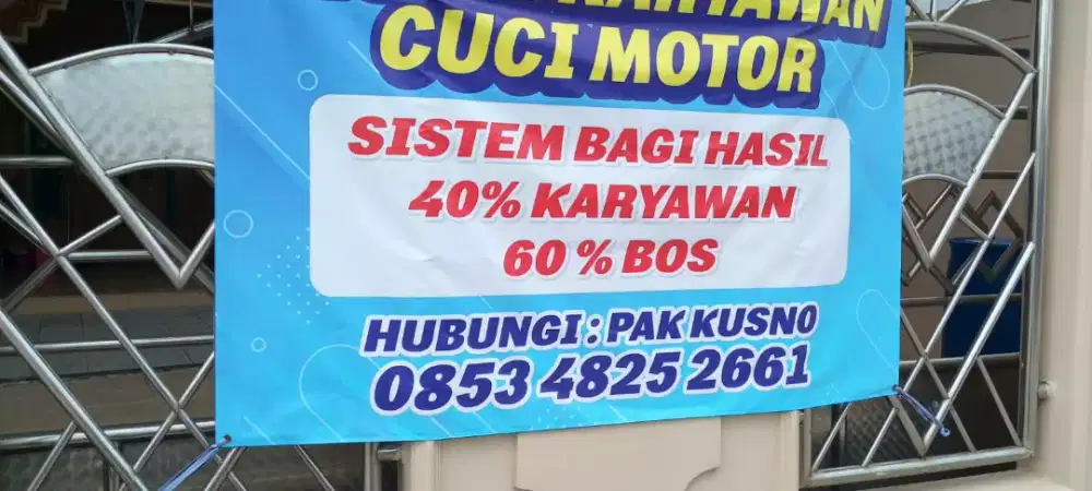 DIBUTUHKAN KARYAWAN CUMOT
