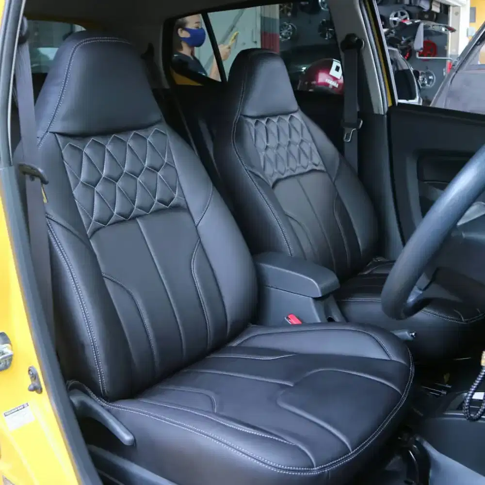 Sarung jok mobil home service se-jabodetabek